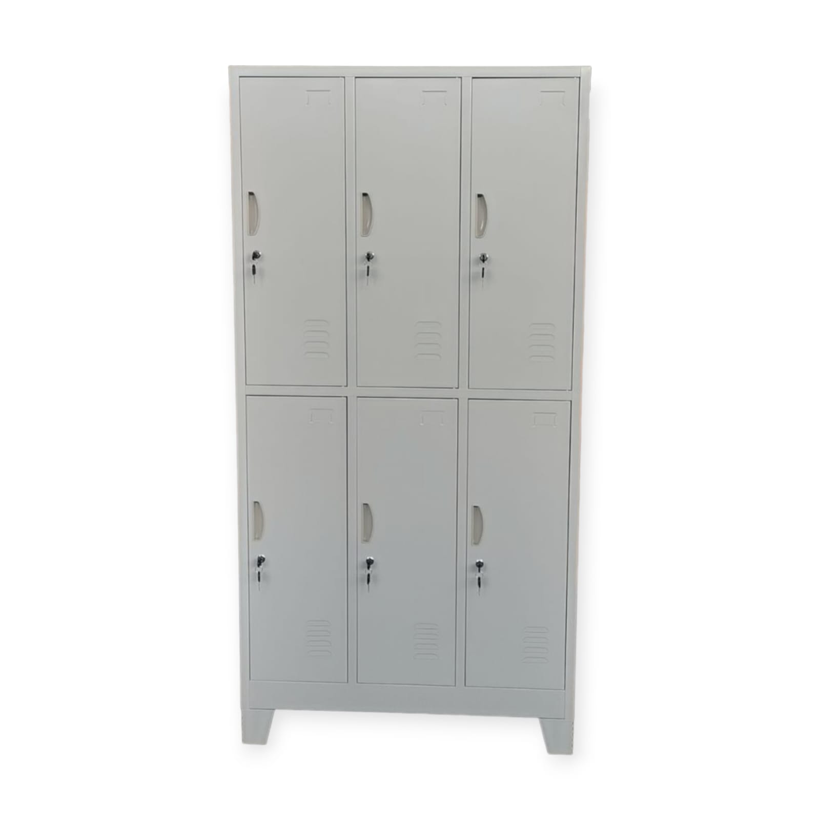 3/6 osztott fém öltözőszekrény